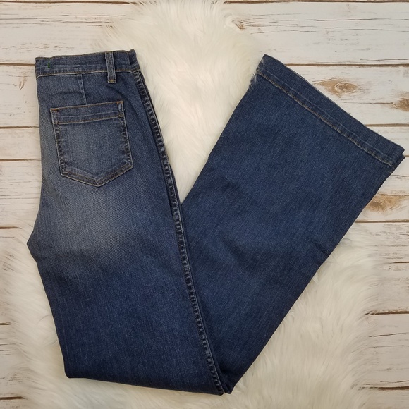 J BRAND High Rise Wide Flare Leg Bette Jeans 26 - Picture 5 of 8